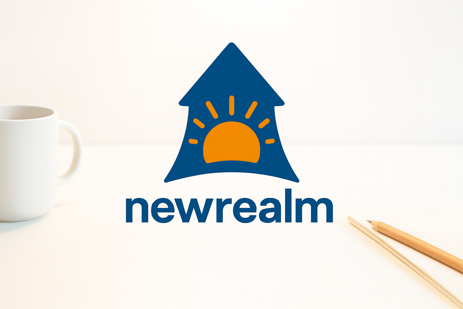 Abstract digital landscape symbolizing new ideas and frontiers