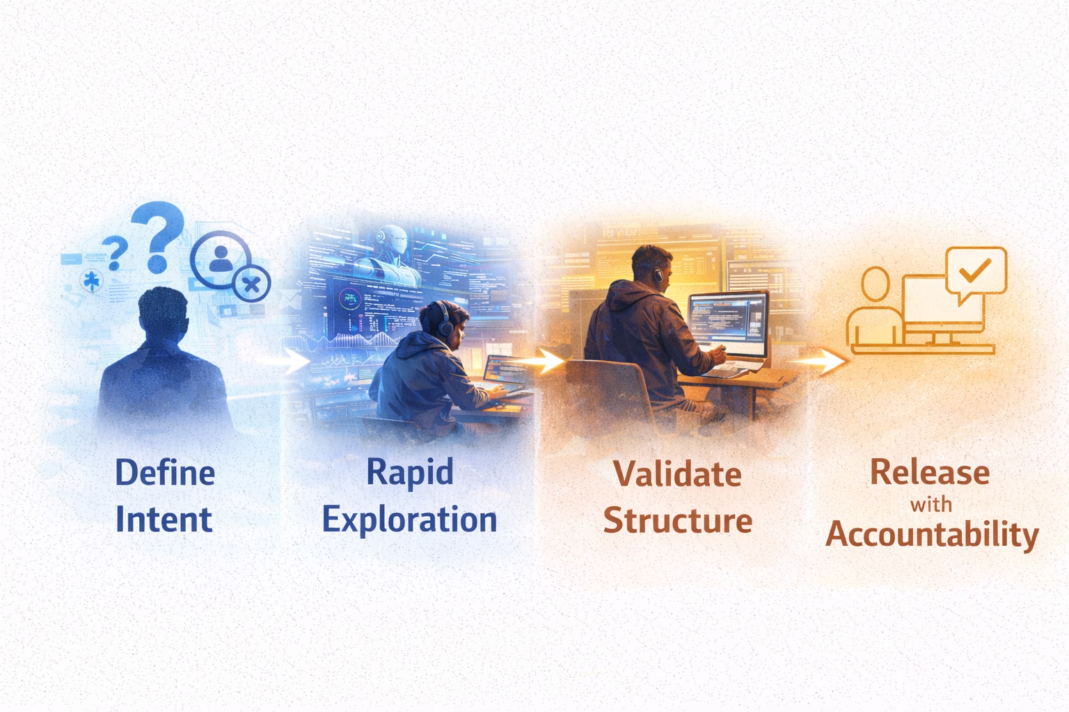 Stages of Judgment Driven Development